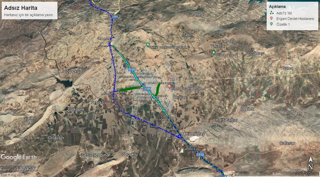 DİYARBAKIR ERGANİ YOLU ŞEHİR GEÇİŞİ DAHİL  YAPIM İŞİ SÖZLEŞMESİ İMZALANMIŞTIR